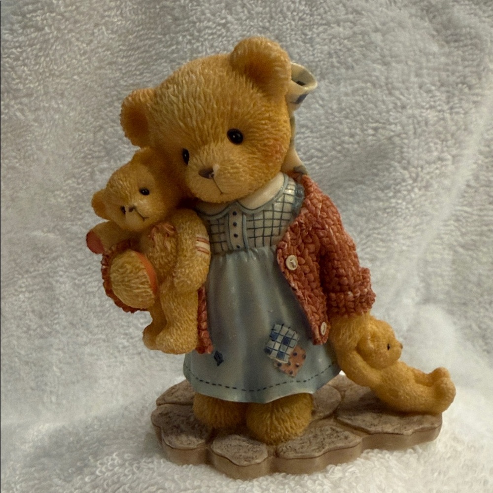 Cherished Teddies Irene with Orange and Cream Details